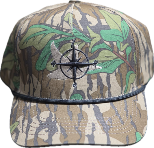 Green leaf camo- HAT