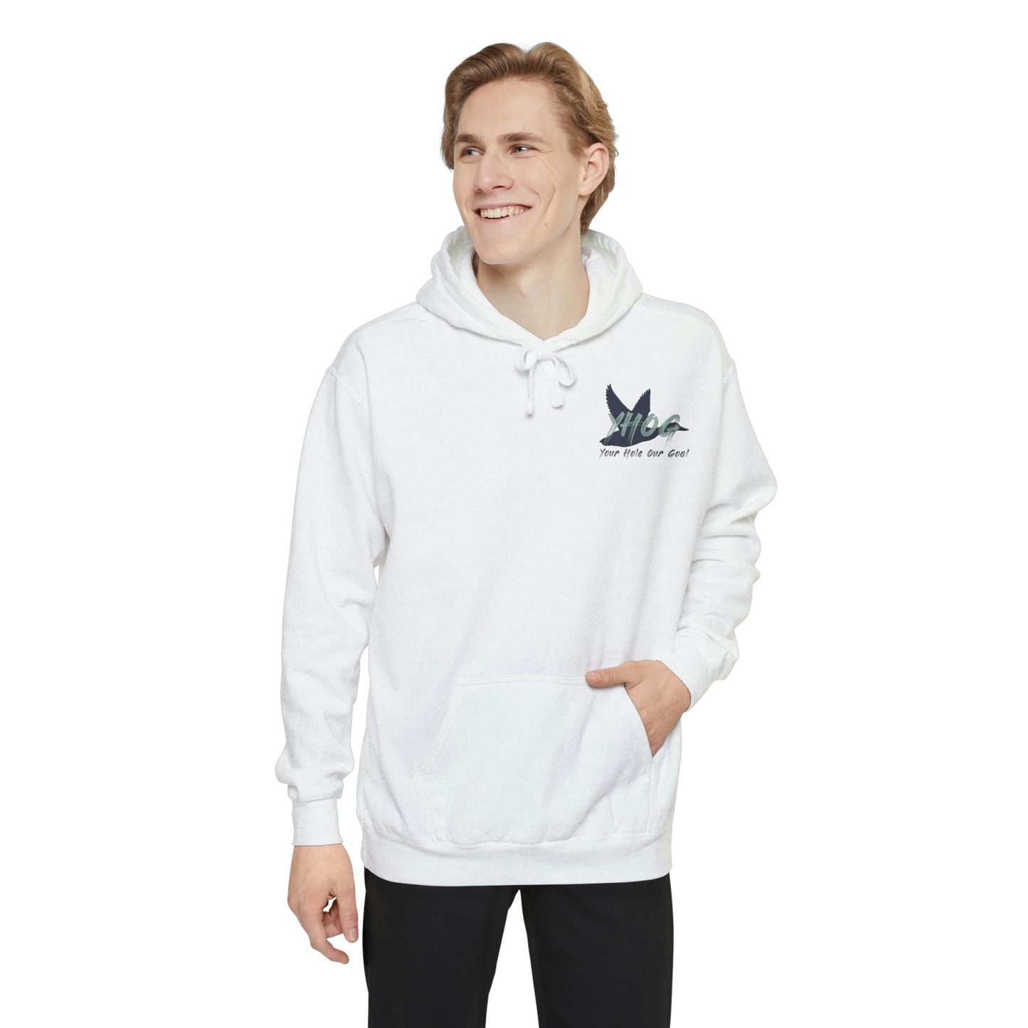 YOUR HOLE OURGOAL - Duck Hunting Hoodie ** Comfort Colors